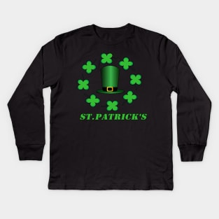 ST PATRICKS DAY Kids Long Sleeve T-Shirt